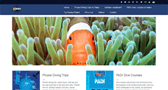 Desktop Screenshot of bestdivingphuket.com
